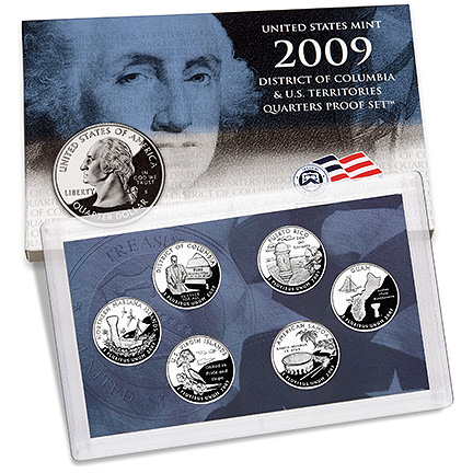 United States Mint 2009 District of Columbia & U.S. Territories